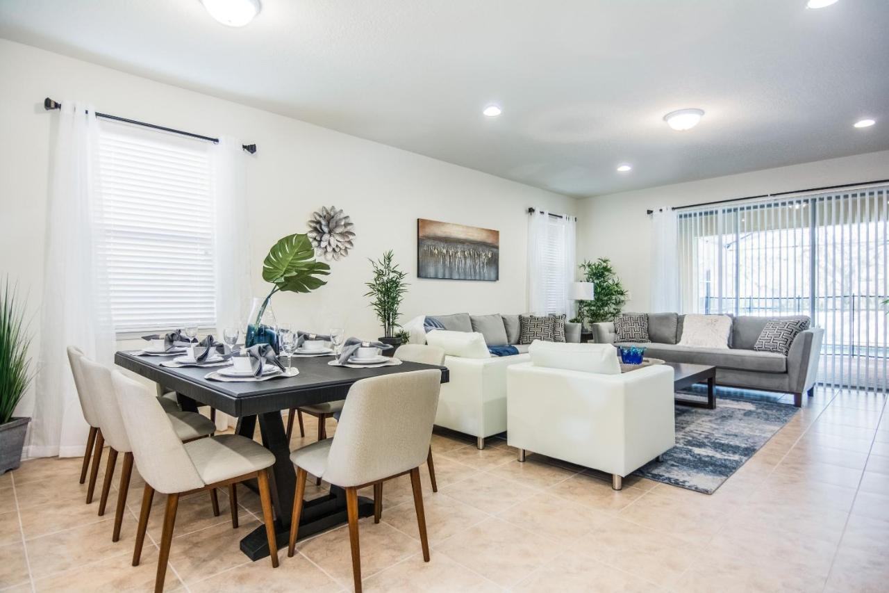 Luxury 7Br 6Ba Home Private Pool And Bbq Only13Min To Disney 4788 Sqft Kissimmee Exterior photo